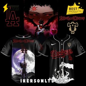 Los Angeles Dodgers MLB x Black Clover Baseball Jersey