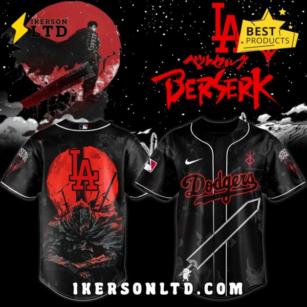 Los Angeles Dodgers x Berserk Limited Edition Jersey