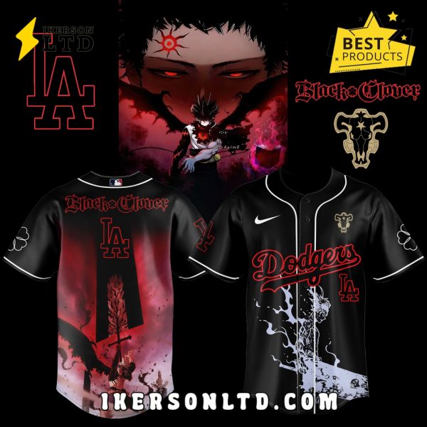 Los Angeles Dodgers x Black Clover Limited Jersey 2025