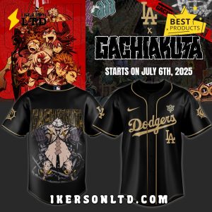 Los Angeles Dodgers x Gachiakuta Baseball Jersey 2025