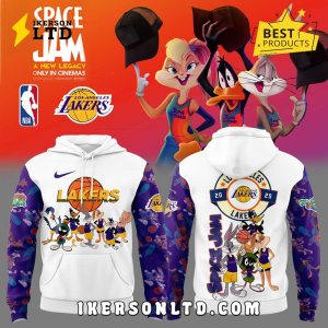 Los Angeles Lakers x Space Jam 2025 Hoodie, Long Pants