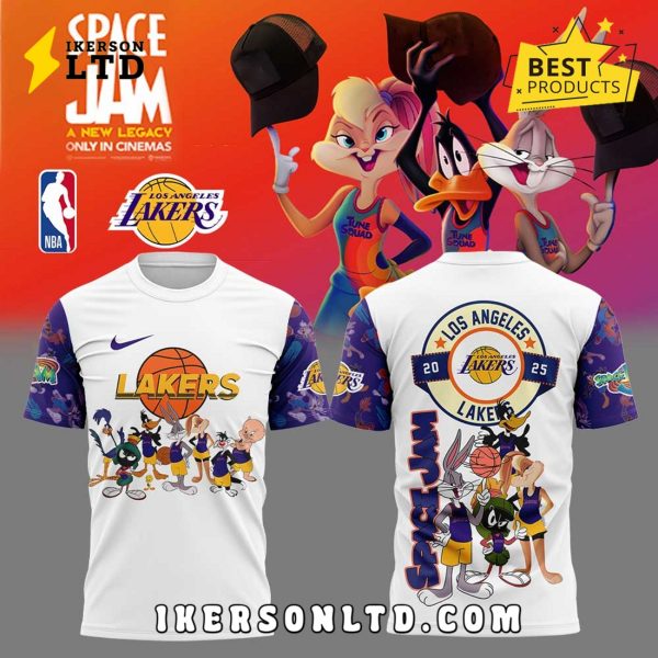 Los Angeles Lakers x Space Jam Hoodie 2025