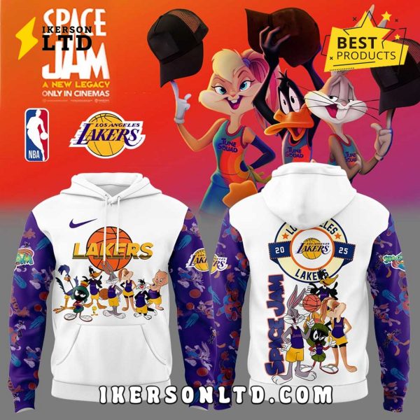 Los Angeles Lakers x Space Jam Hoodie 2025