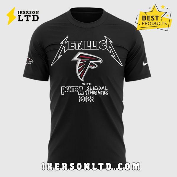 M72 World Tour x Atlanta Falcons Black Hoodie 2025
