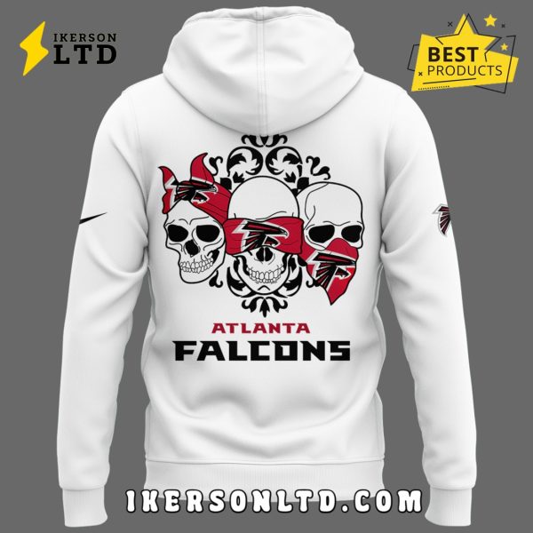 M72 World Tour x Atlanta Falcons White Hoodie 2025
