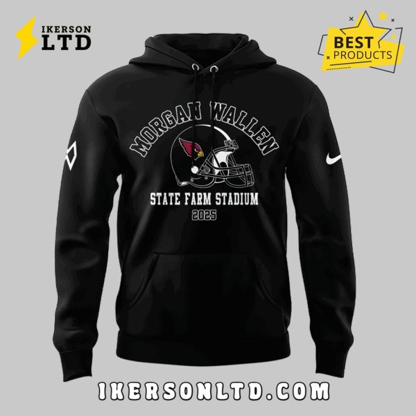 Morgan Wallen x Arizona Cardinals Black Hoodie