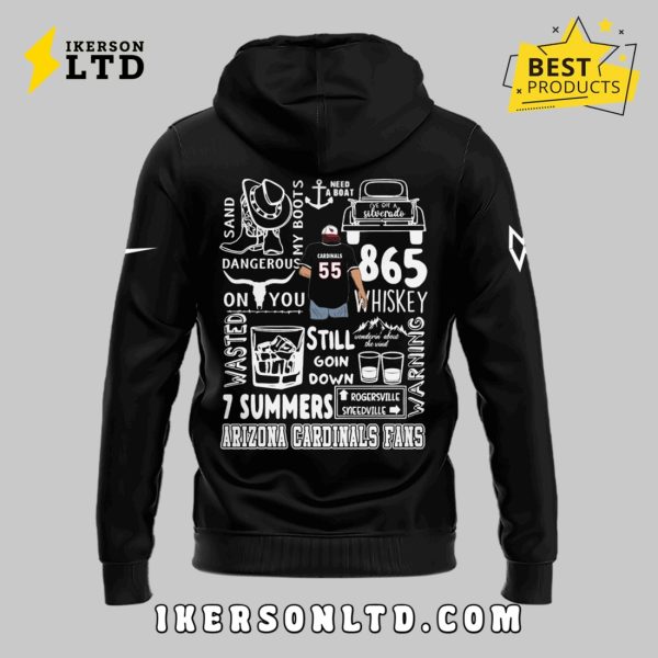 Morgan Wallen x Arizona Cardinals Black Hoodie