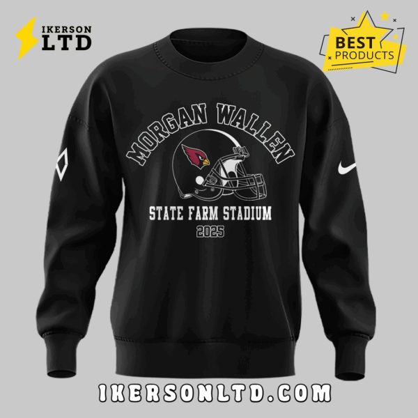 Morgan Wallen x Arizona Cardinals Black Hoodie