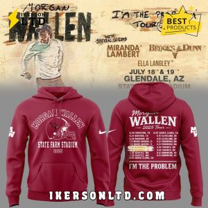 Morgan Wallen x Arizona Cardinals Limited Edition Hoodie