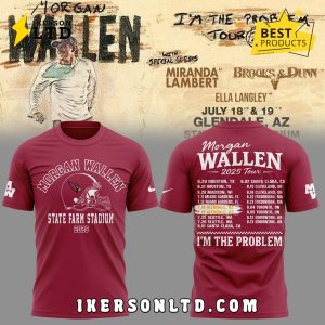 Morgan Wallen x Arizona Cardinals Limited Edition Hoodie