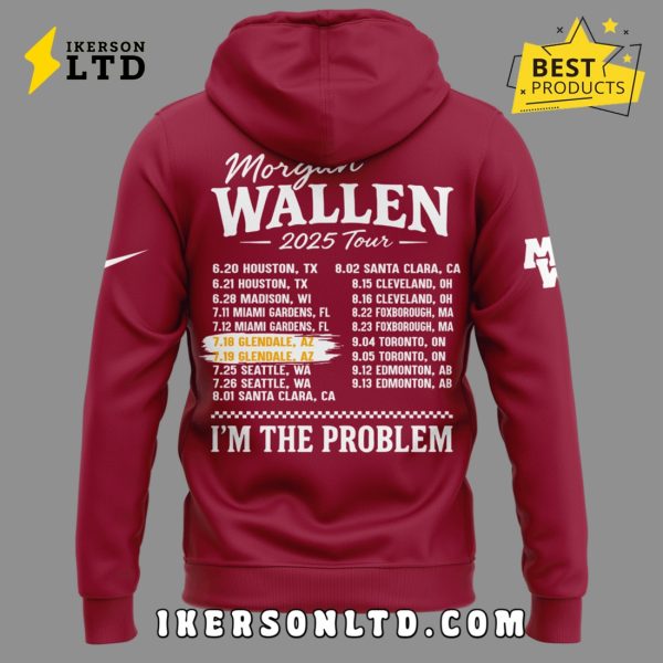 Morgan Wallen x Arizona Cardinals Limited Edition Hoodie
