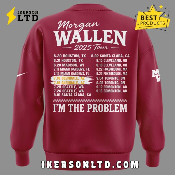 Morgan Wallen x Arizona Cardinals Limited Edition Hoodie