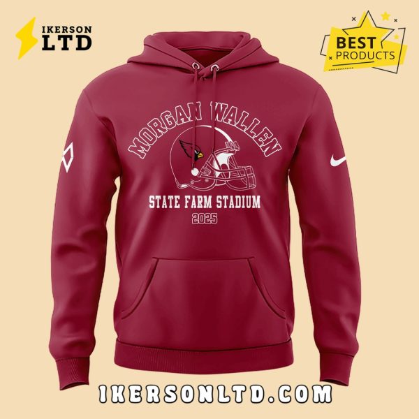 Morgan Wallen x Arizona Cardinals Red Hoodie
