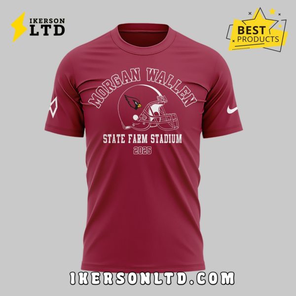 Morgan Wallen x Arizona Cardinals Red Hoodie