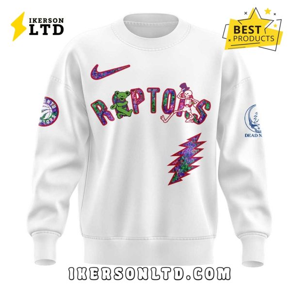 New Toronto Raptors Grateful Dead Night Hoodie
