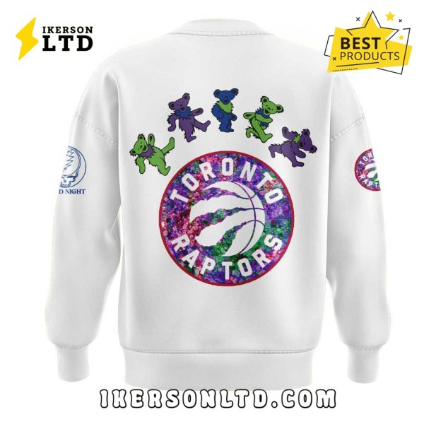 New Toronto Raptors Grateful Dead Night Hoodie