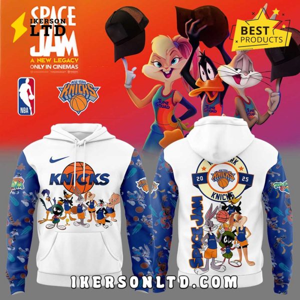 New York Knicks x Space Jam 2025 Hoodie, Long Pants