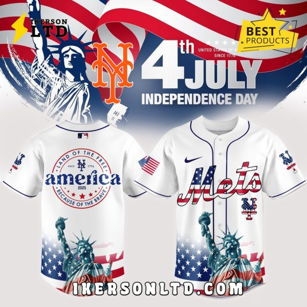 New York Mets Independence Day Limited Edition Jersey 2025