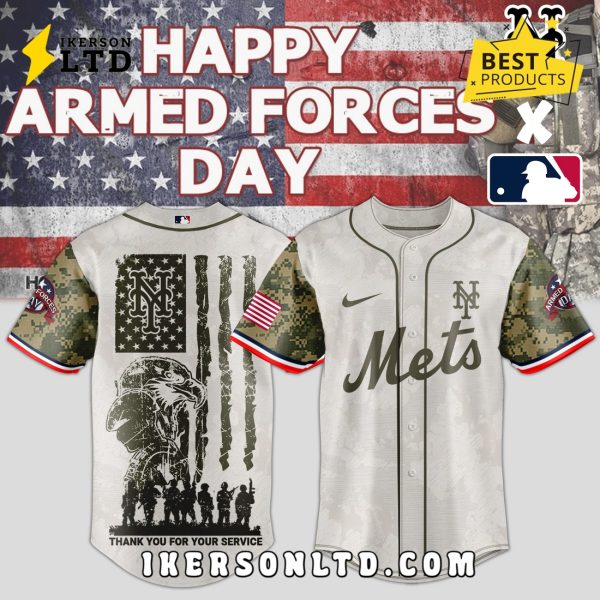 New York Mets x Armed Forces Day Jersey 2025
