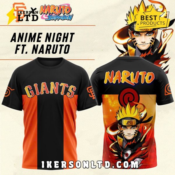 San Francisco Giants MLB x Naruto Baseball Jersey