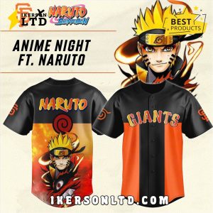 San Francisco Giants x Naruto Limited Edition Baseball Jersey