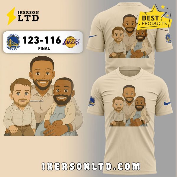 Steph Curry proud father of the Lakers and Boston Hoodie