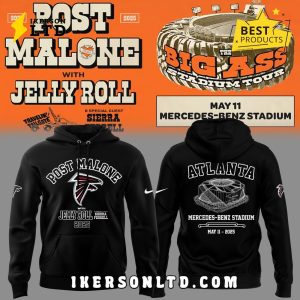 The Big Ass Stadium Tour x Atlanta Falcons Black Hoodie