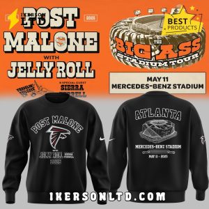 The Big Ass Stadium Tour x Atlanta Falcons Black Hoodie