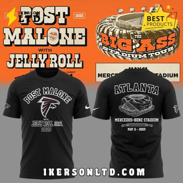 The Big Ass Stadium Tour x Atlanta Falcons Black Hoodie