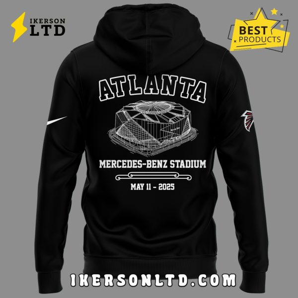 The Big Ass Stadium Tour x Atlanta Falcons Black Hoodie