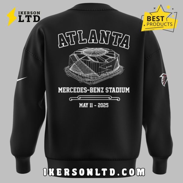 The Big Ass Stadium Tour x Atlanta Falcons Black Hoodie