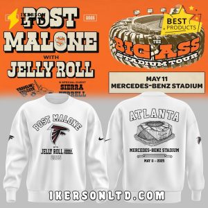 The Big Ass Stadium Tour x Atlanta Falcons White Hoodie