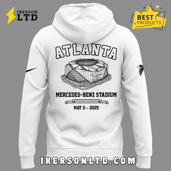 The Big Ass Stadium Tour x Atlanta Falcons White Hoodie