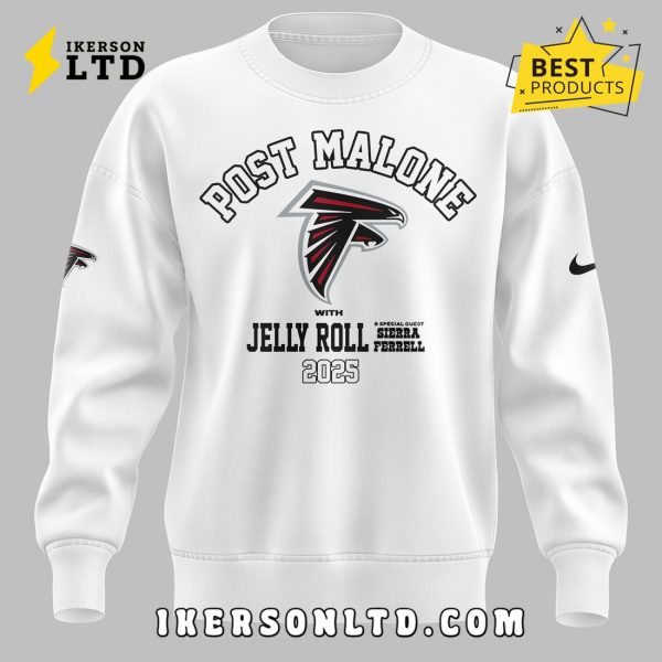 The Big Ass Stadium Tour x Atlanta Falcons White Hoodie