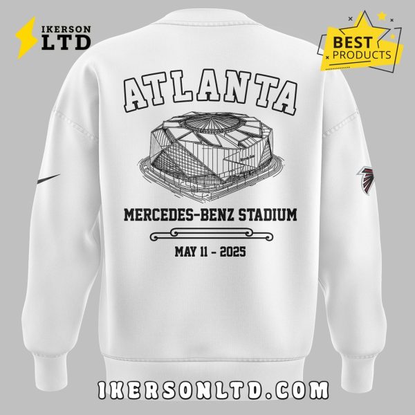The Big Ass Stadium Tour x Atlanta Falcons White Hoodie
