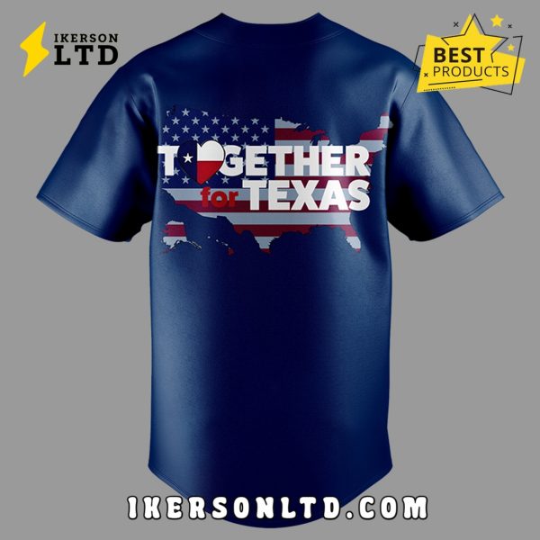 Together for Texas 2025 Blue Edition Jersey