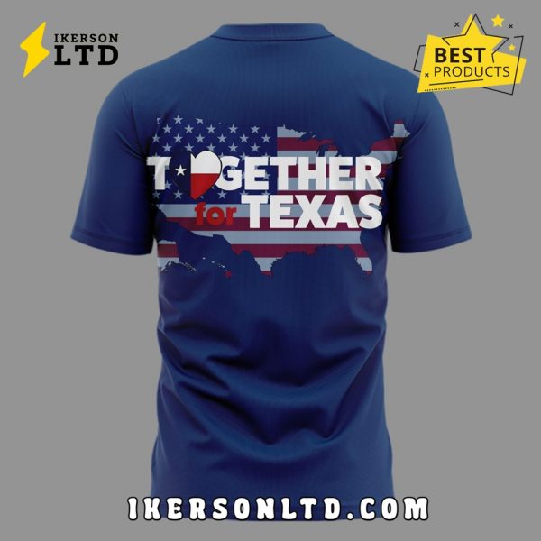Together for Texas 2025 Blue Edition Shirt