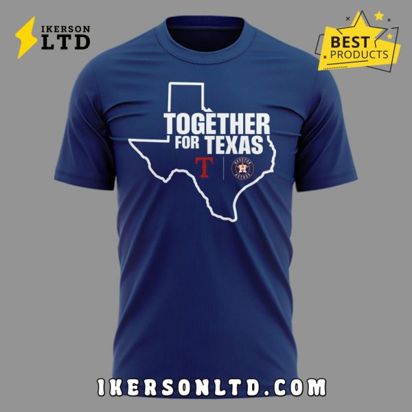 Together for Texas 2025 Blue Edition Shirt