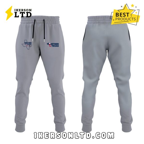 Together for Texas 2025 New Version Hoodie, Long Pants