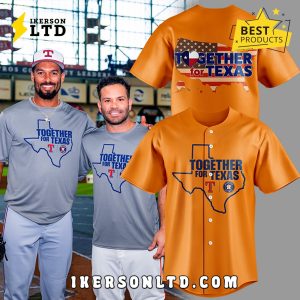 Together for Texas 2025 Orange Edition Jersey