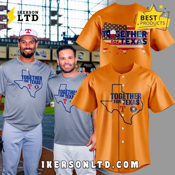 Together for Texas 2025 Orange Edition Jersey
