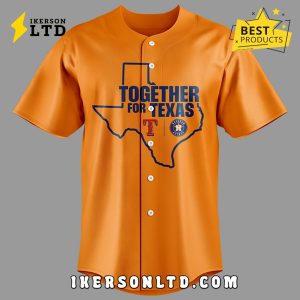 Together for Texas 2025 Orange Edition Jersey