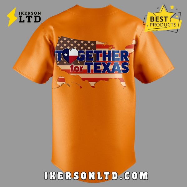 Together for Texas 2025 Orange Edition Jersey