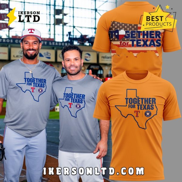 Together for Texas 2025 Orange Edition Shirt