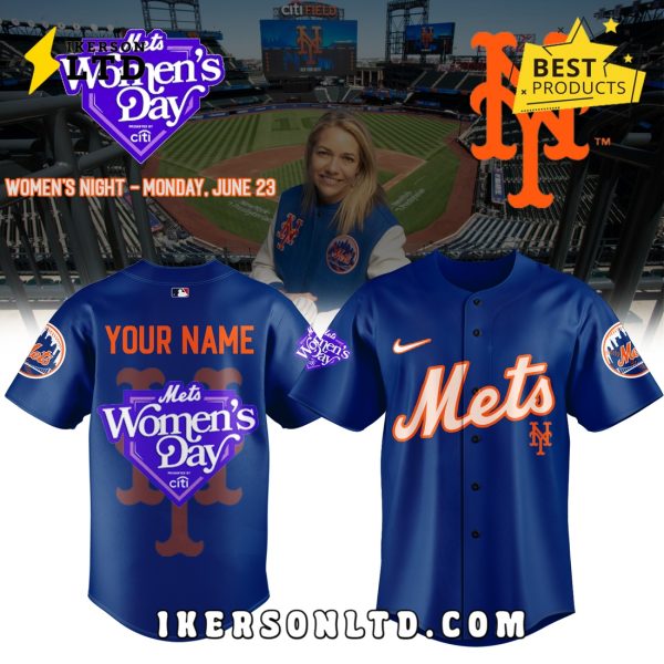 Women’s Night Monday, June 23 New York Mets Jersey 2025