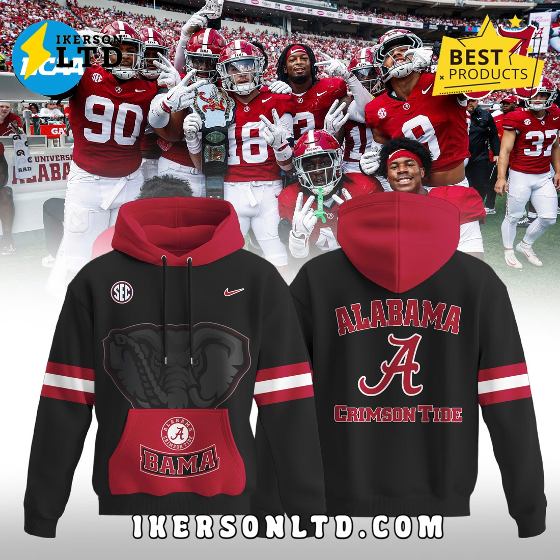 Alabama Crimson Tide 2025 Special Edition Hoodie, Long Pants Alabama Crimson Tide 2025 Special Edition Hoodie, Long Pants