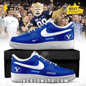 BYU Cougars Special Edition Air Force 1 Sneakers BYU Cougars Special Edition Air Force 1 Sneakers