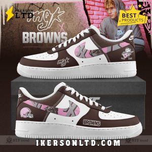 Cleveland Browns x MGK Limited Editions Sneaker Air Force 1 Cleveland Browns x MGK Limited Editions Sneaker Air Force 1