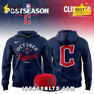 Cleveland Guardians 2025 MLB Postseason Limited Hoodie, Long Pants Cleveland Guardians 2025 MLB Postseason Limited Hoodie, Long Pants