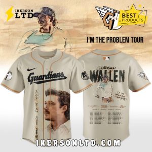 Cleveland Guardians MLB x Morgan Wallen Tour Limited 2025 Jersey Cleveland Guardians MLB x Morgan Wallen Tour Limited 2025 Jersey